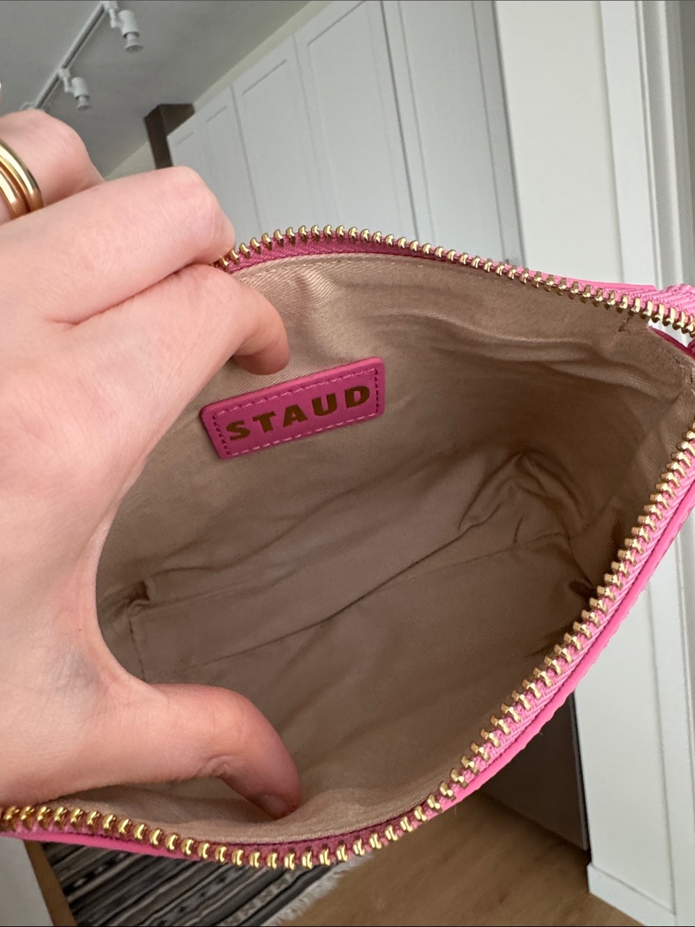 STAUD Mini Shirley Bag Pink - Picture 5 of 6